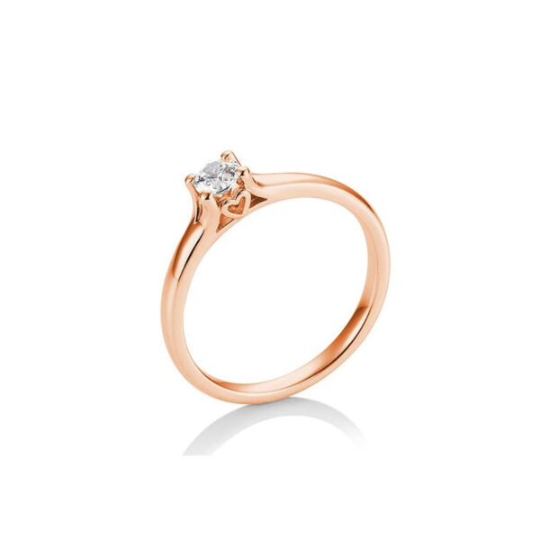 025-ct.-h-si-bague-solitaire-or-rose-750-18-ct.-avec-diamant-4-griffes-decor-coeur.