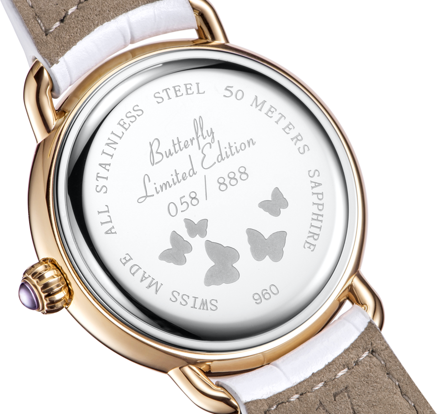 Aerowatch 1942 Lady Butterfly Limited Edition – Bild 3
