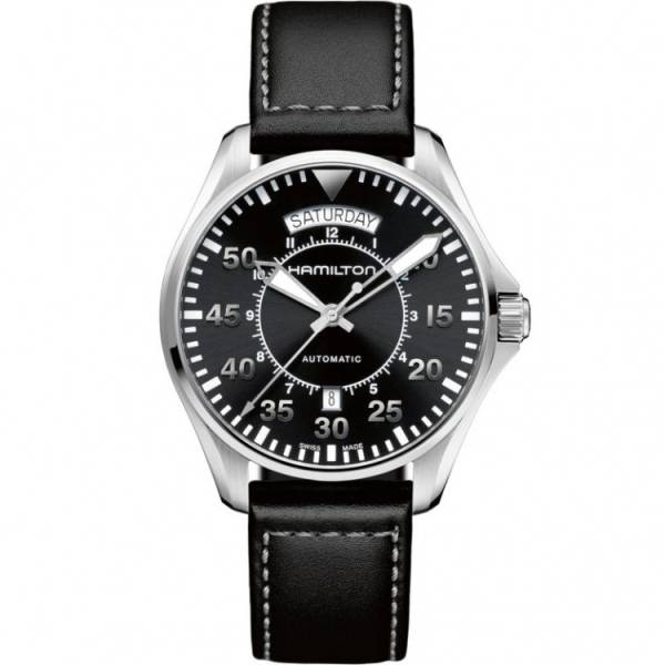 Hamilton Khaki Aviation Pilot Day Date Black Automatique | 42mm
