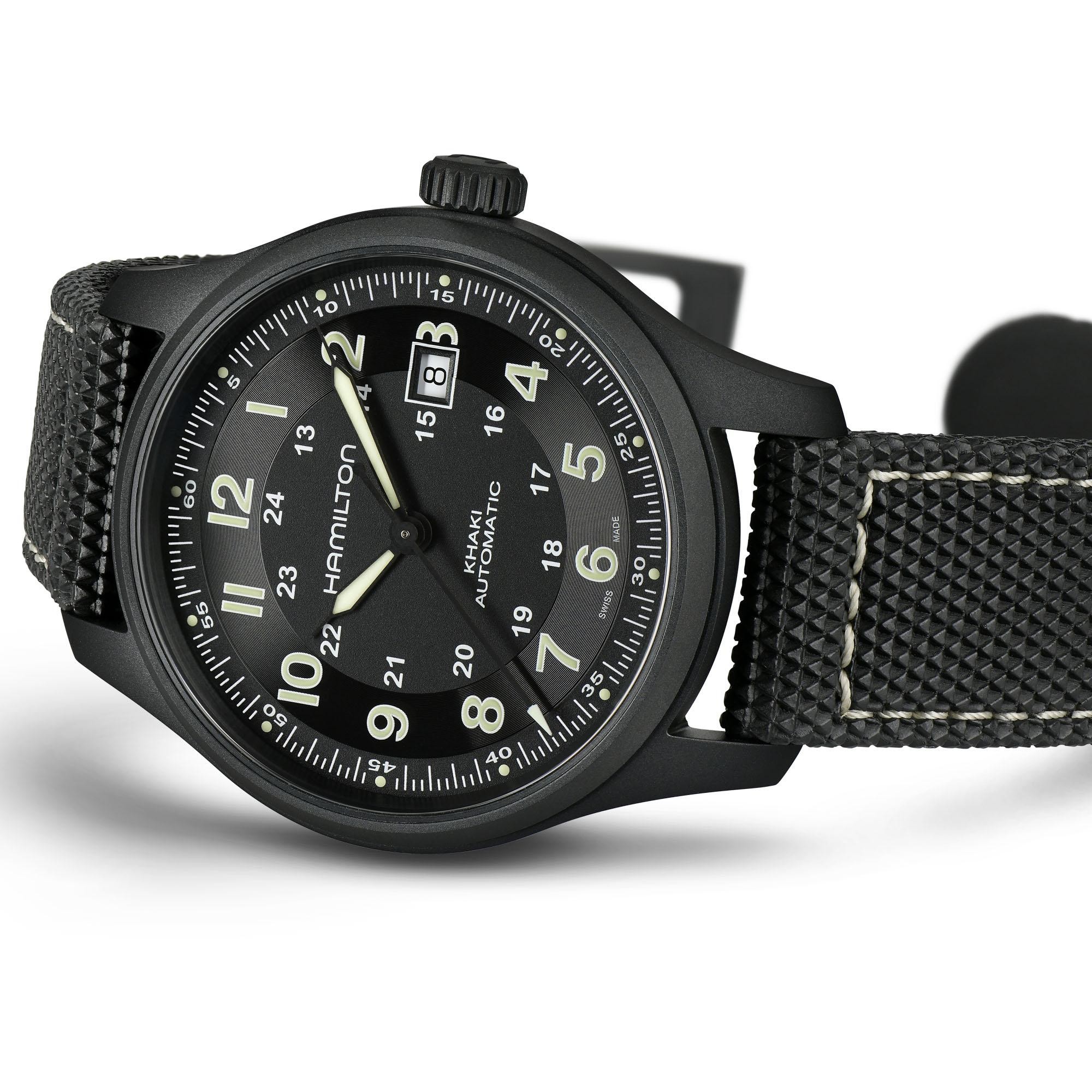 Hamilton Khaki Field Titanium Auto 42mm – Bild 3