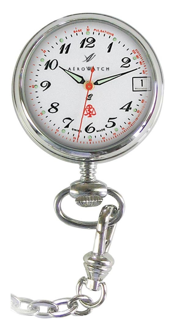 Aérowatch, montre Infirmière, quartz, acier