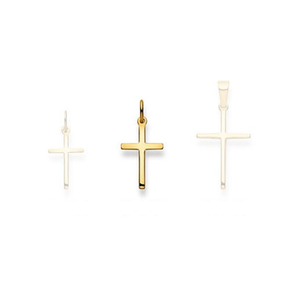 Kreuzanhänger aus Gelbgold 750/18 ct.