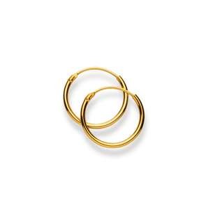 Créoles Or jaune 750/18ct