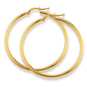 Creolen aus Gelbgold 750/ 18ct.