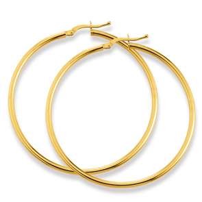 Creolen aus Gelbgold 750/18 ct.