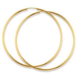 Creolen aus Gelbgold 750/18 ct.