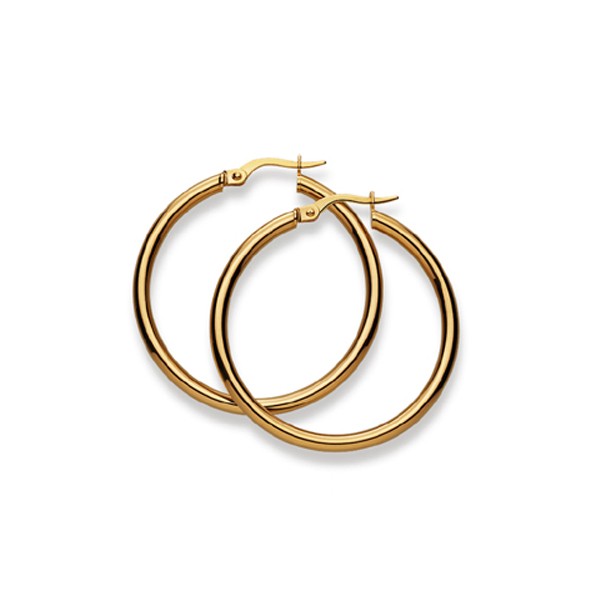 Creolen aus Gelbgold 750/18 ct.