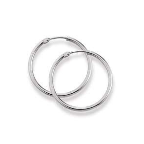 Kreolen aus Weißgold 750/18ct.