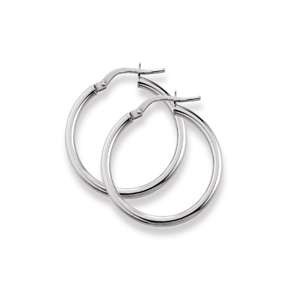 Kreolen aus Weißgold 750/ 18ct.