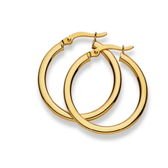 Creolen, Gelbgold 750/18 ct.