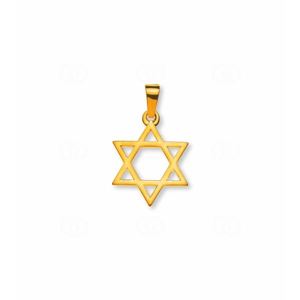 Anhänger Davidstern Gelbgold 750/18 ct.