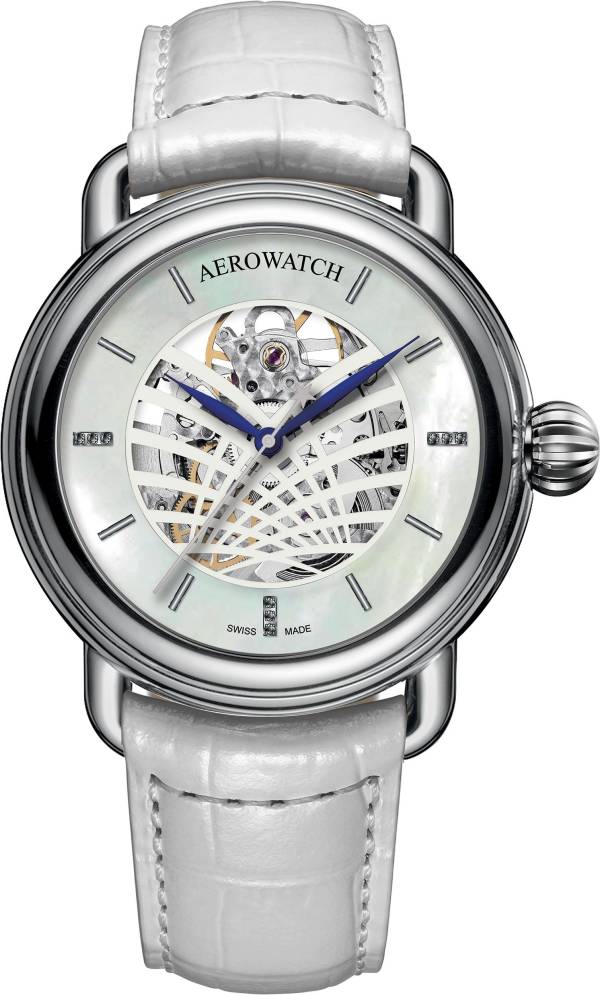 Aerowatch 1942 Lady Elegance Automatic Open Heart