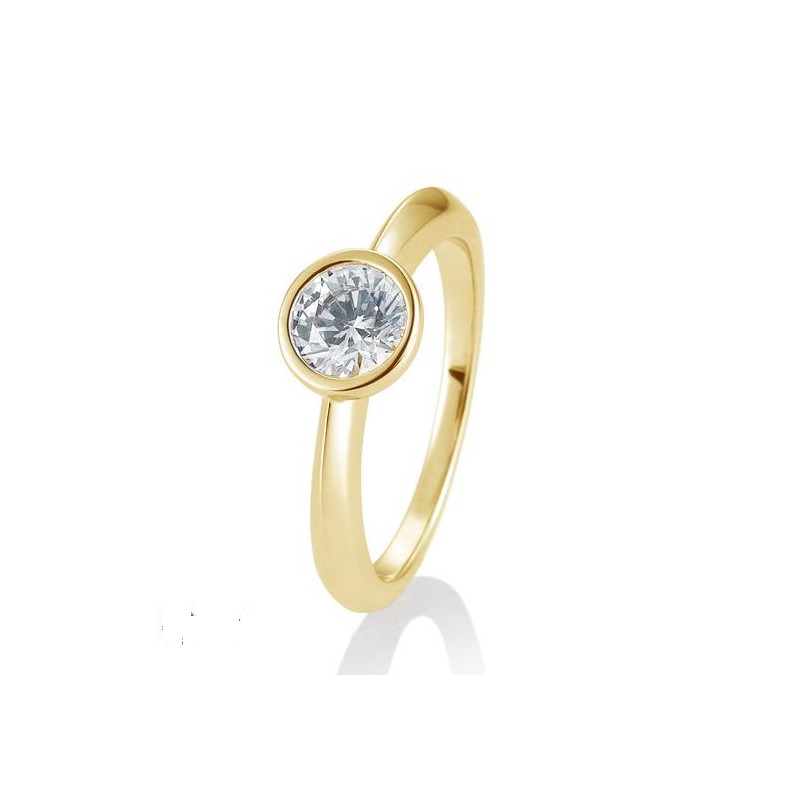 solitaire-serti-clos-or-jaune-750-18-ct-0-80-ct- bijouterie -le-diamant-