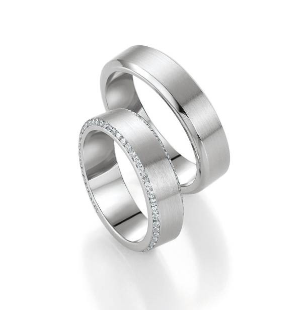 Trauringe / Eheringe Weißgold