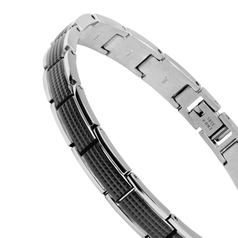 ROCHET - Armband LOFT Stahl und PVD schwarz