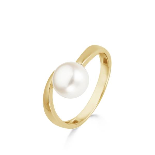 Ring Süßwasserperle Gelbgold 750/18 ct.