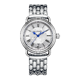 Aérowatch, Collection 1942, quartz, bracelet acier