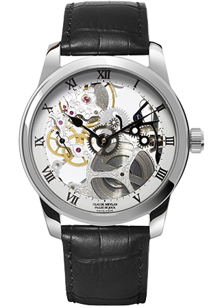 Claude Meylan 42mm mécanique à remontage manuel