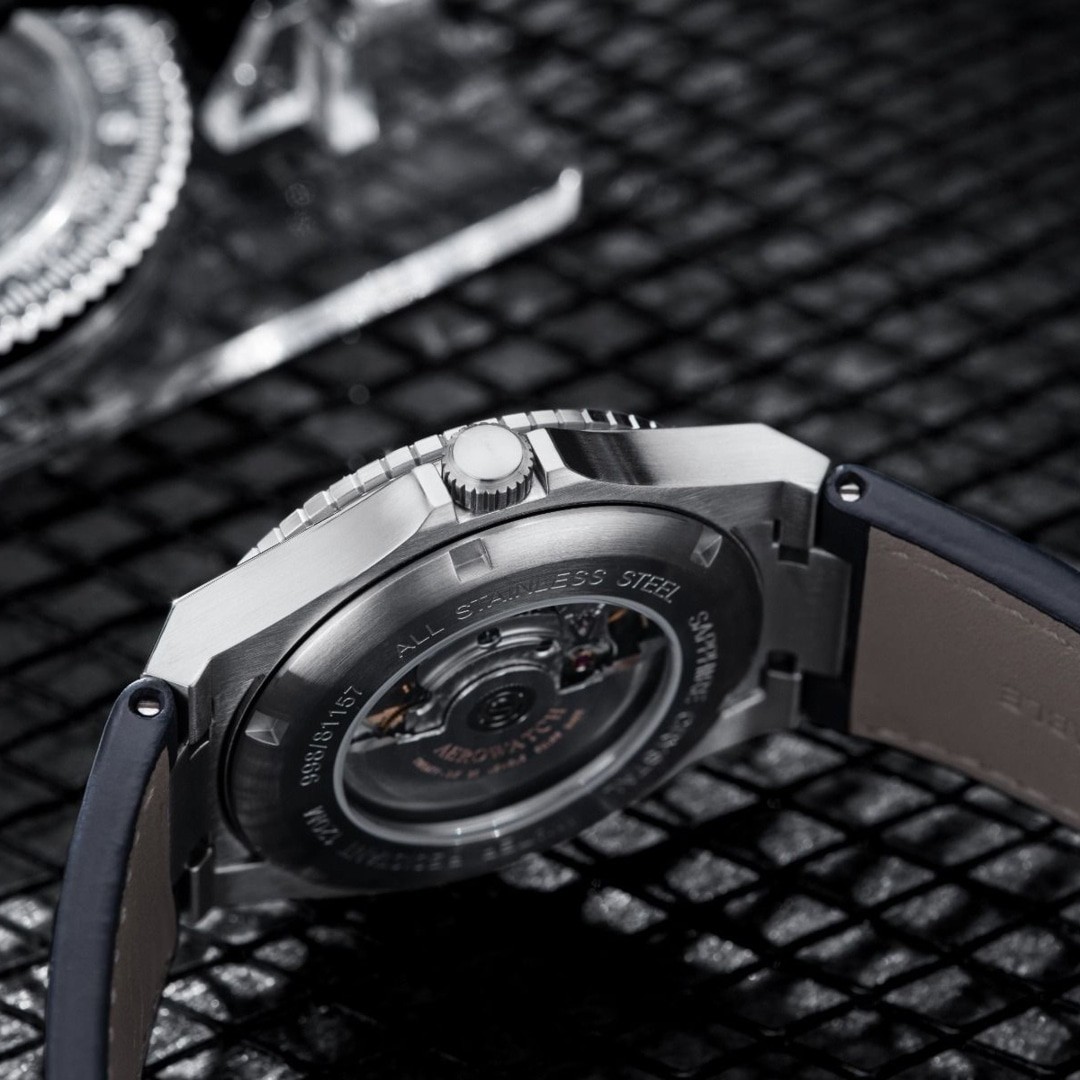 Aerowatch Milan Automatic Date 41mm, Lederarmband