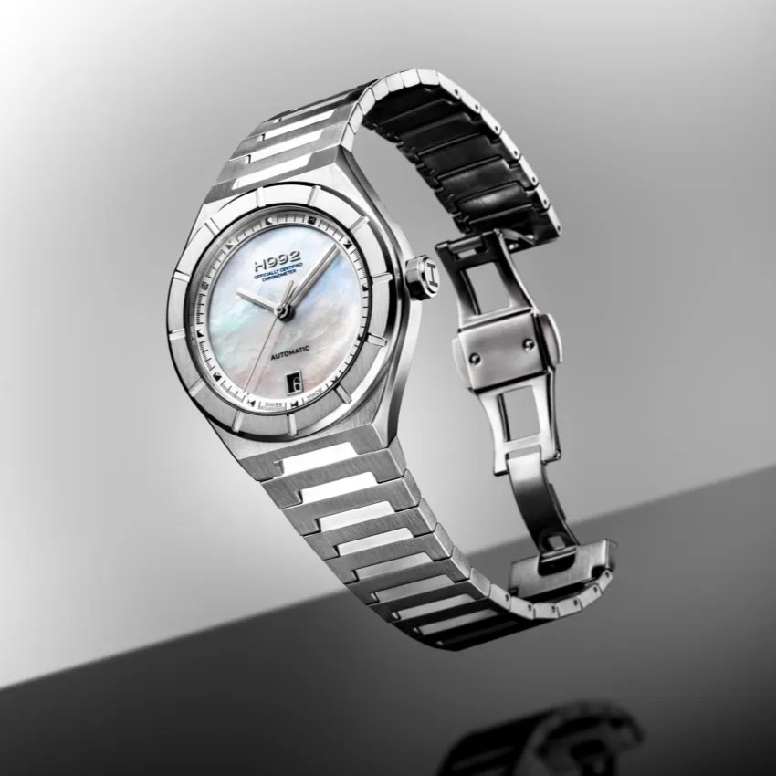 H992 H2 Mother of Pearl + Silver M 38mm