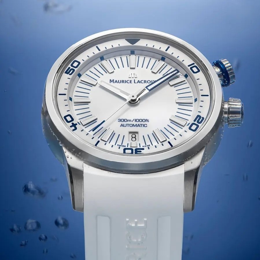 Maurice Lacroix PONTOS S Plongeur 42mm Weiß