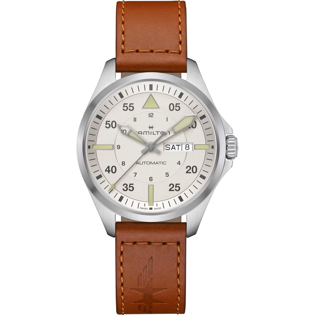 KHAKI AVIATION PILOT DAY DATE AUTO | 42mm