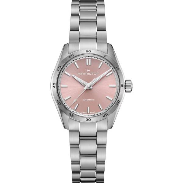 Montre HAMILTON JAZZMASTER PERFORMER AUTO, cadran rose 34mm.