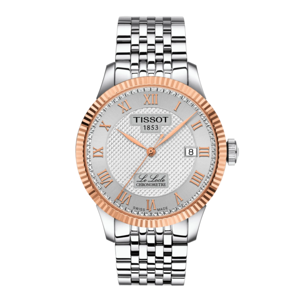 Tissot Le Locle COSC 39mm 18k Gold Bezel T932.408.41.033.00