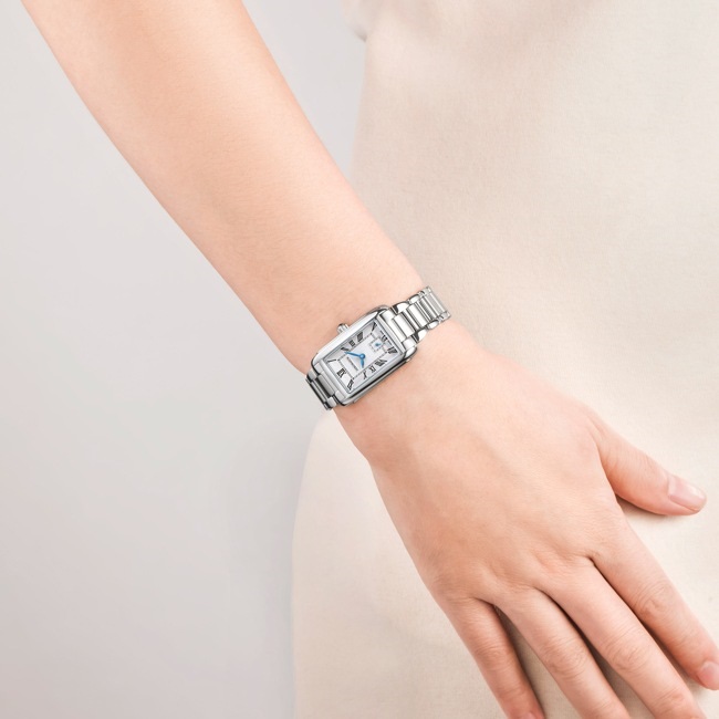 Aerowatch Mini Intuition kleine Sekunde Stahl – Bild 2