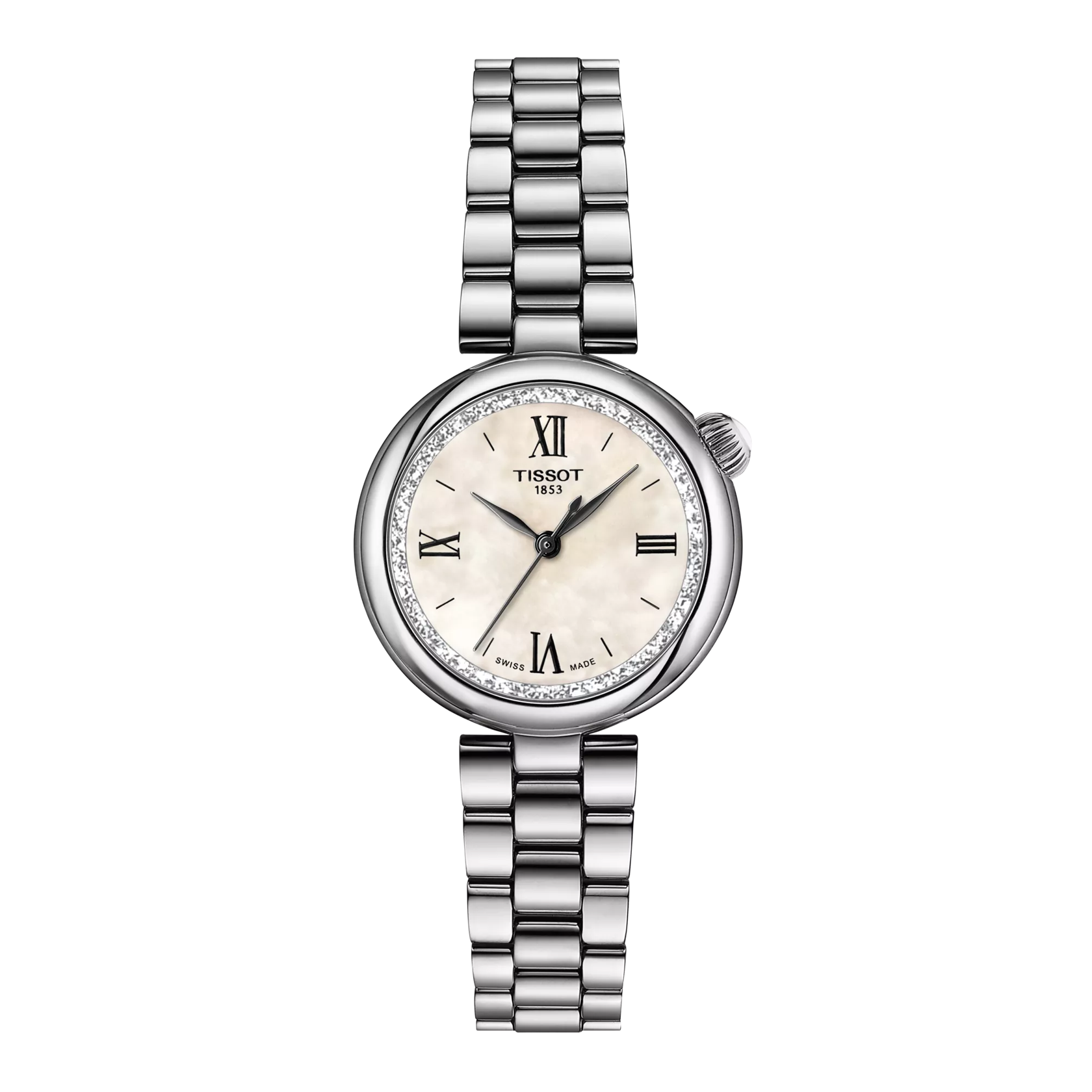 Tissot Desir cadran nacre bracelet en acier T152.010.11.118.00