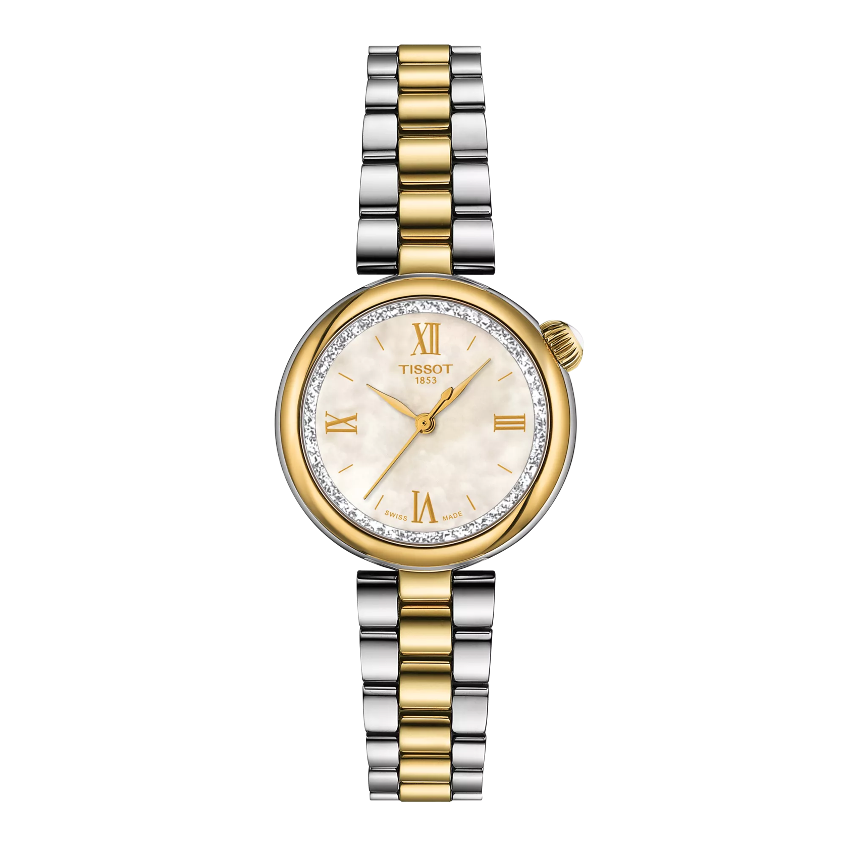 Tissot Desir bicolore jaune T152.010.22.118.01