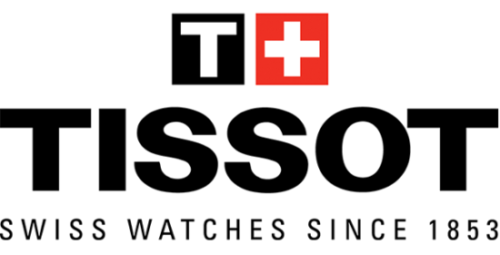 tissot logo Logo noir 'T' et croix rouge