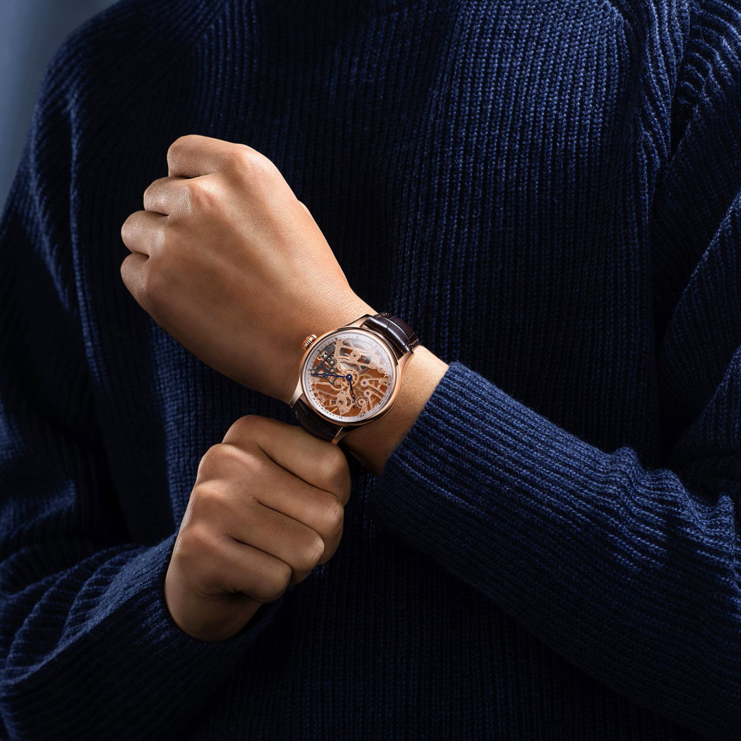 Montre Aerowatch Renaissance Classic Skeleton PVD or rose