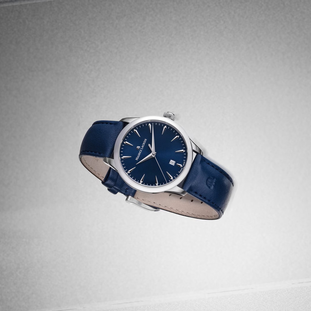 Maurice Lacroix 1975 Quarz 39mm Leder – Bild 2