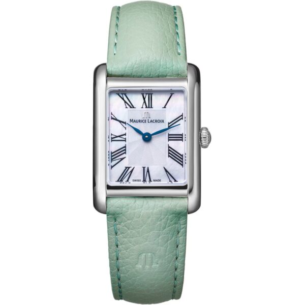 Montre Maurice Lacroix FIABA SQUARE 34mm, bracelet vert