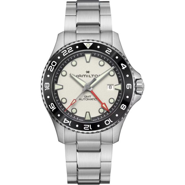 Montre Hamilton Khaki Navy H82555150 GMT 43mm