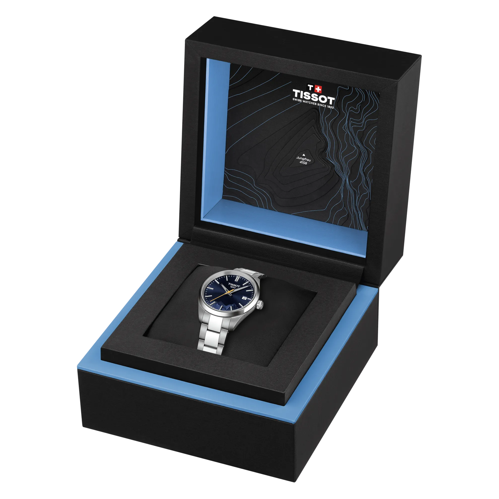 Montre Tissot PR 100 Jungfraubahn Quartz 34mm en boîte