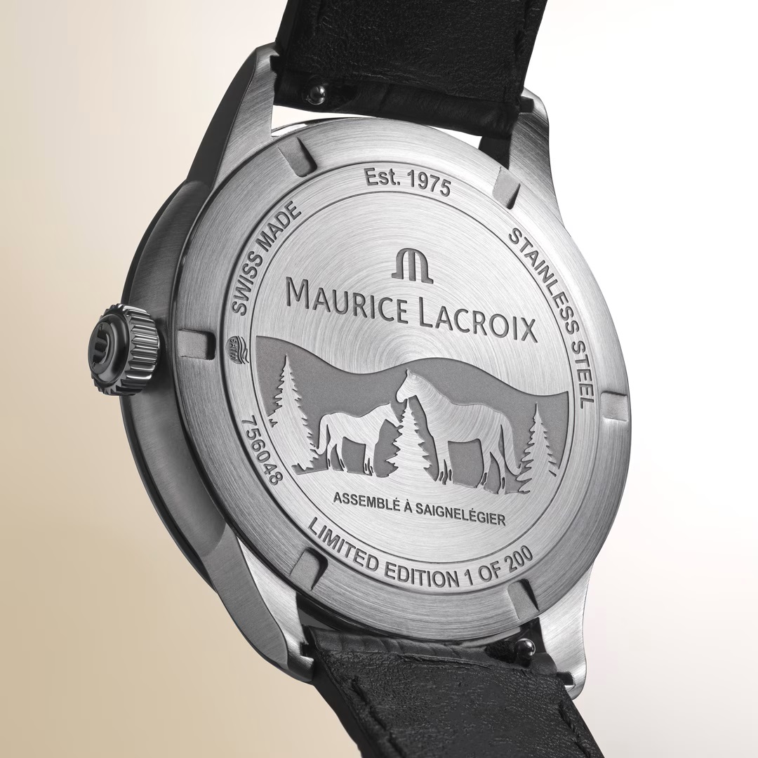 Maurice Lacroix 1975 Automatic Vagues du Jura GMT – Bild 3