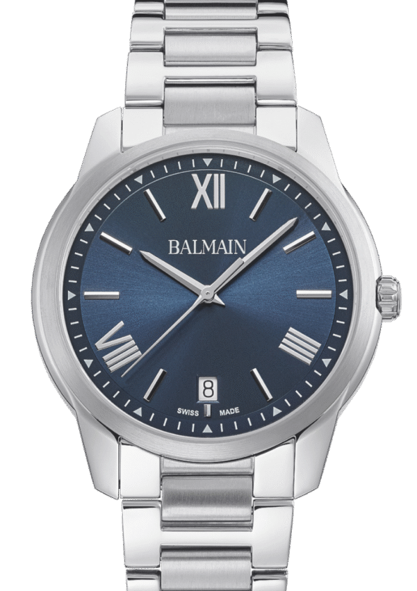 Montre Balmain Madrigal 40 mm, cadran bleu