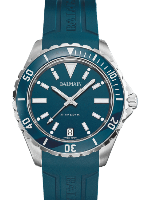 Montre Balmain Ophrys 42.5mm, bleu, étanche