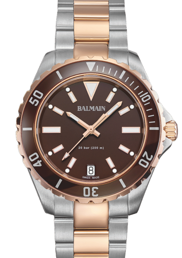 Montre Balmain Ophrys 42.50 mm, bracelet bicolore