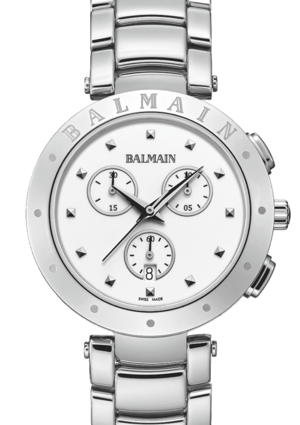 Montre Balmainia Bijou Balmain 36 mm, cadran blanc