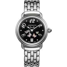 Montre Aerowatch Butterfly avec papillons décoratifs