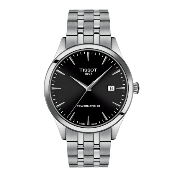 Montre Tissot Classic Dream 40mm, cadran noir