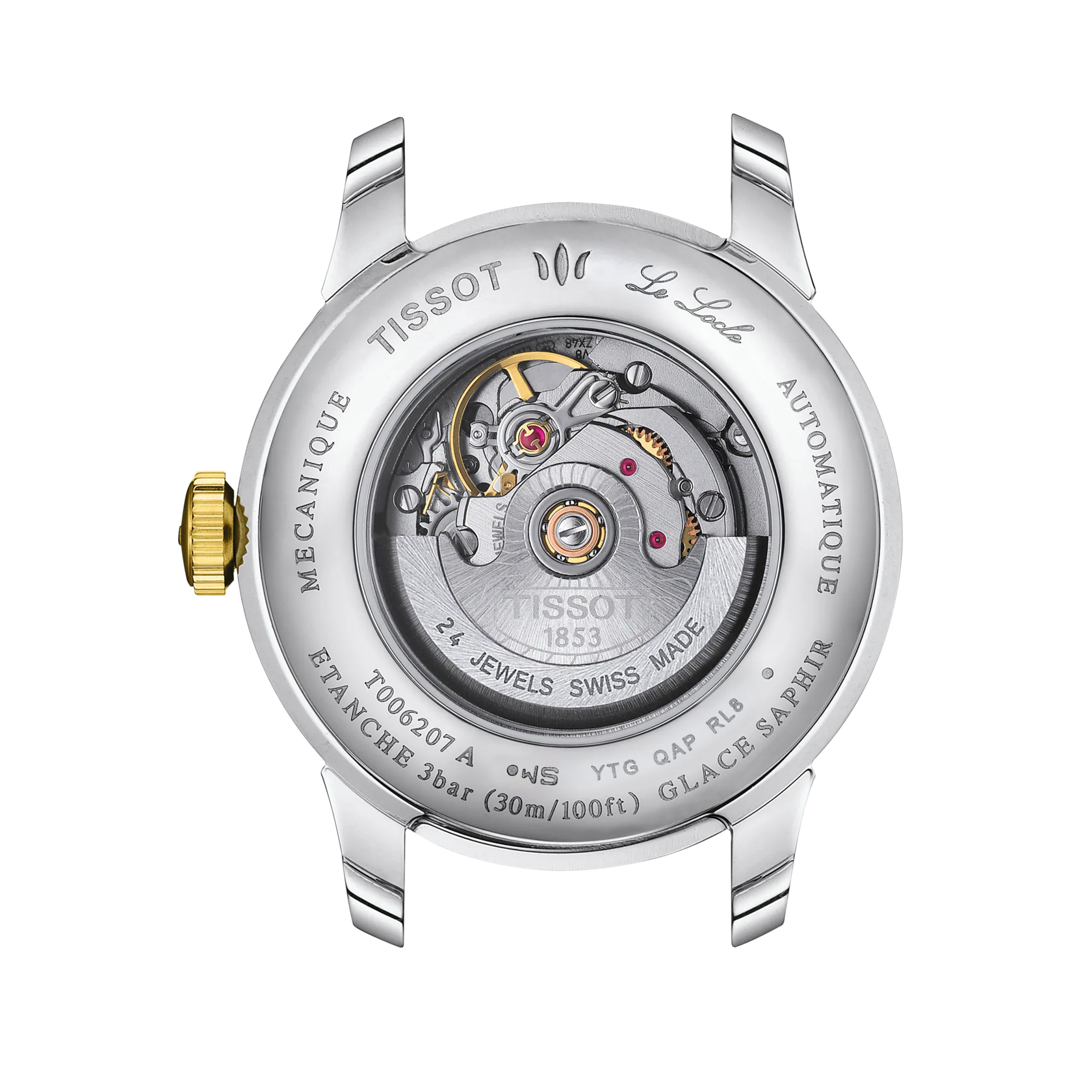 Uhr Tissot Le Locle 29mm, sichtbarer Mechanismus